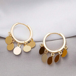 Pendientes Golfi monedas