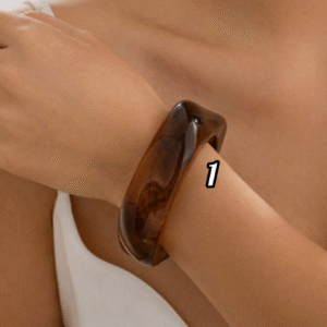 Pulsera pasta marrones