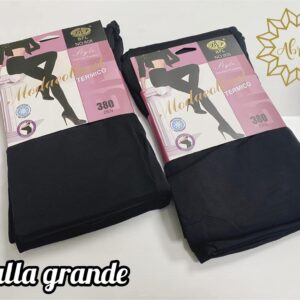 Medias térmicas negras talla grande