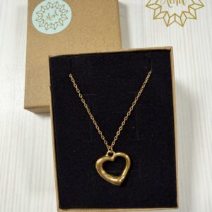 Gargantilla corazón (acero)