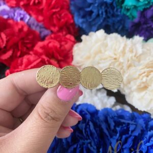 Broche círculos pequeños
