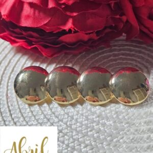 Broche círculos grandes