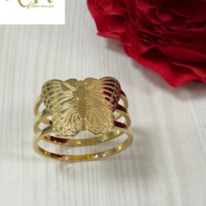 Anillo mantón mariposa
