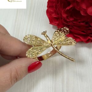 Anillo mantón libélula