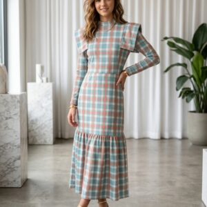 Vestido Candela verde agua