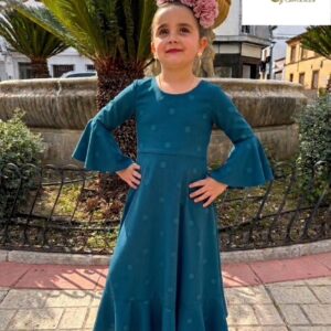 Bata Candela petróleo lunar al tono (niña)