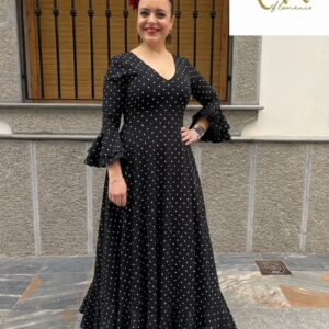 Bata Albero negra lunar blanco