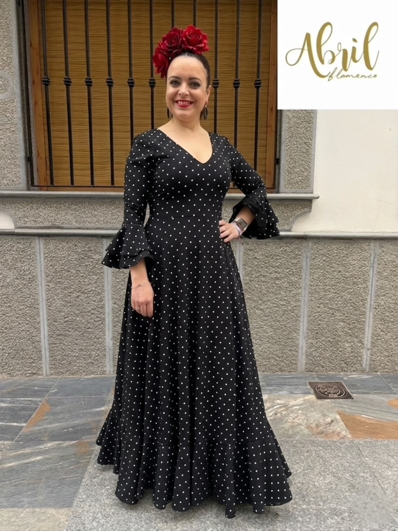 Bata Albero negra lunar blanco