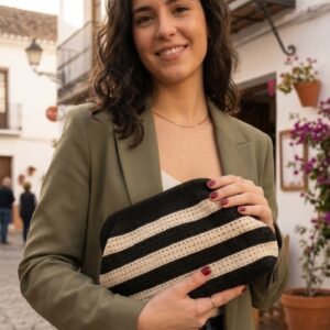 Bolso rayas horizontales