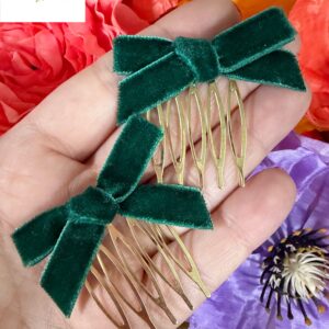 Peina lazo verde botella