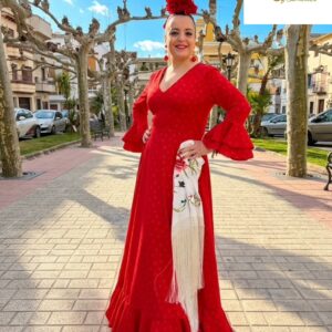 Bata Candela Roja lunar al tono