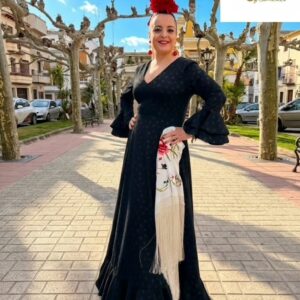 Bata Candela negra lunar al tono