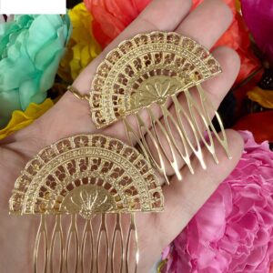 Peina abanico calado grande