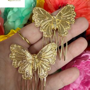 Peina dorada mariposa