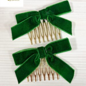 Peina lazo grande verde seco