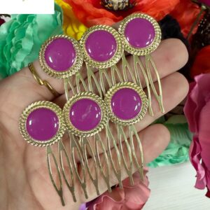 Peina dorada y buganvilla