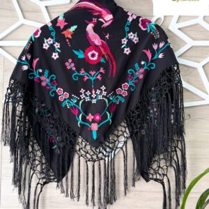 Mantón Lola (fucsia)