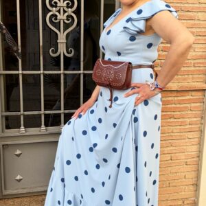 Bata Alejandra azul