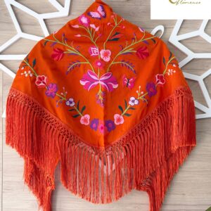 Mantón Carmen (naranja)