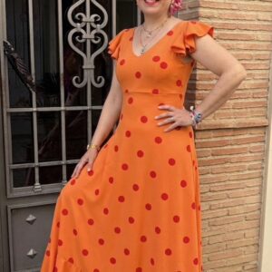 Bata Alejandra naranja
