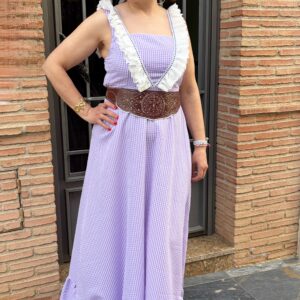 Bata Abril Vichy malva