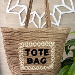 Bolso Tote Bag rafia