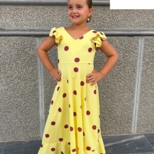 Bata Alejandra amarillo (niña)