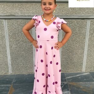 Bata Alejandra rosa (niña)