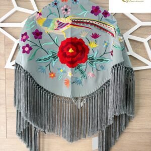 Mantón alhelí verde jabonoso