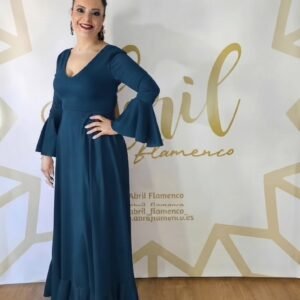 Bata Candela lisa petróleo
