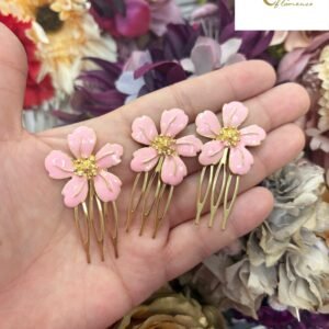 Peina flor rosa