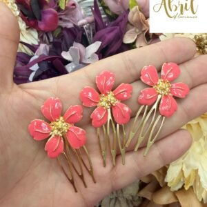 Peina flor coral
