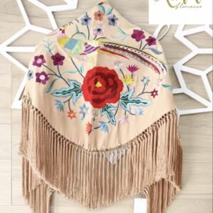 Mantón alhelí beige