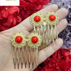 Peina doble círculo rojo
