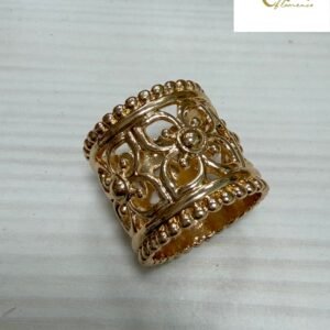 Anillo mantón calado flor