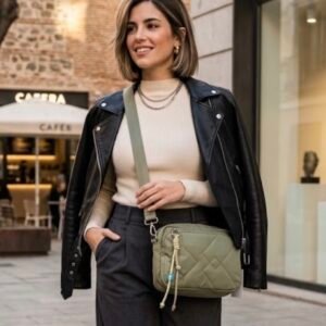 Bolso bandolera verde