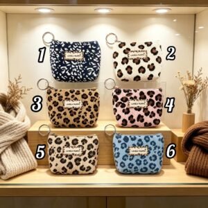 Monedero pequeño animal print